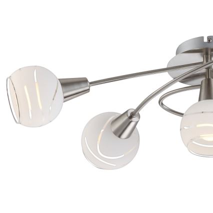 Globo 54341-5 - LED stropní svítidlo ELLIOTT 5xE14/4W/230V