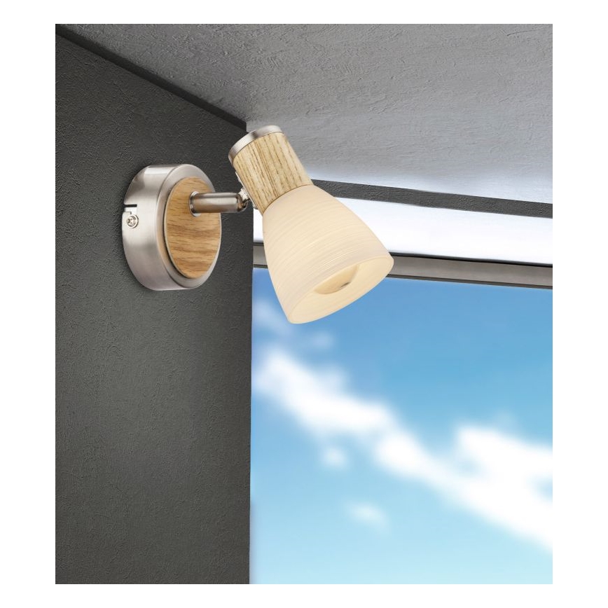 Globo - Bodové svítidlo 1xE14/40W/230V jasan