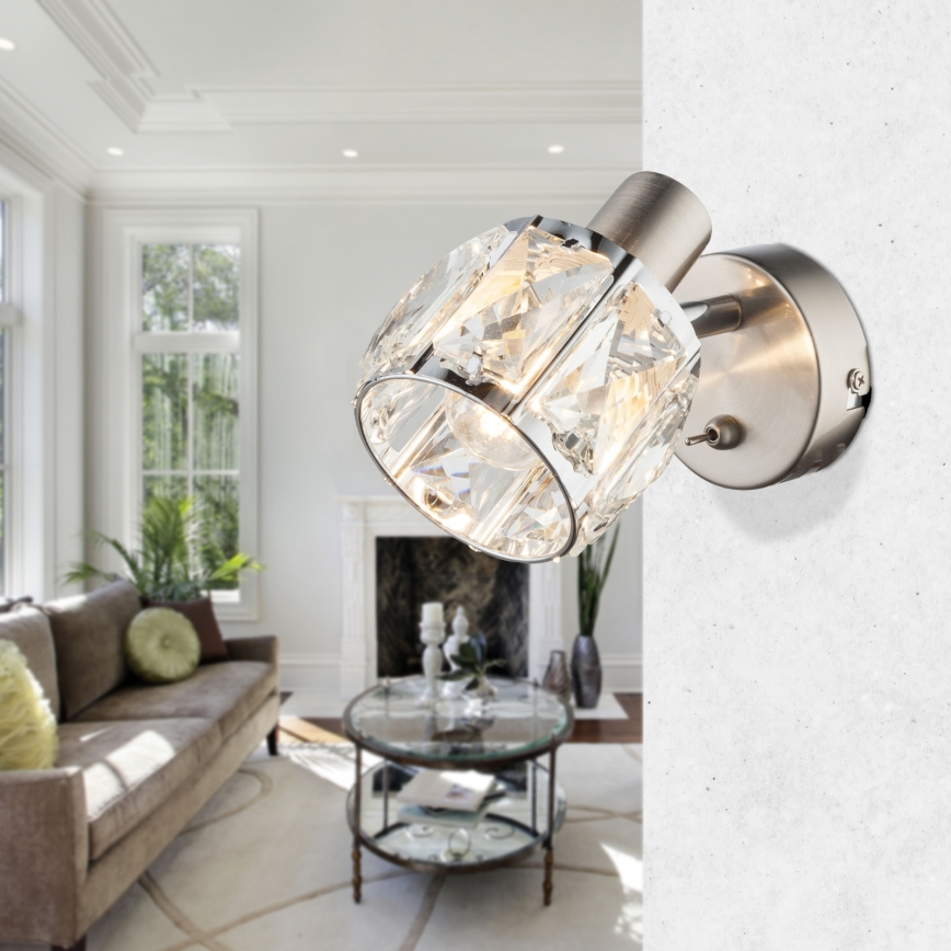 Globo - Nástěnné bodové svítidlo 1xE14/40W/230V