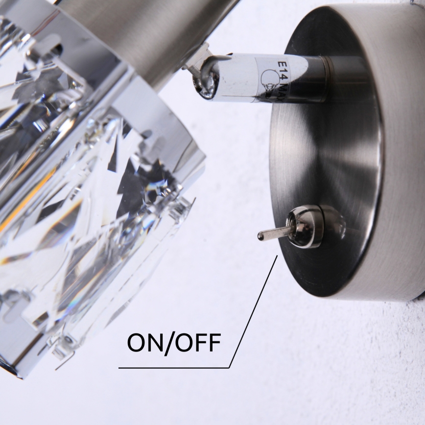 Globo - Nástěnné bodové svítidlo 1xE14/40W/230V