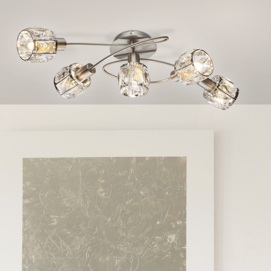 Globo - Přisazený lustr 5xE14/40W/230V