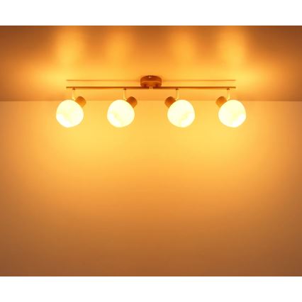Globo - Bodové svítidlo 4xE27/40W/230V