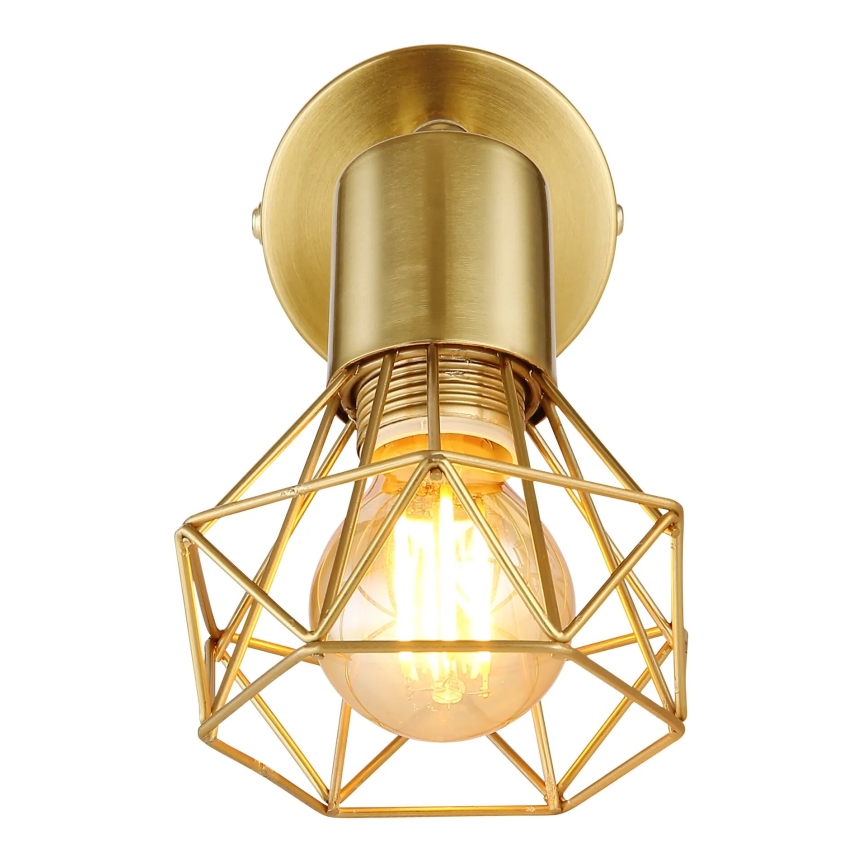 Globo - Nástěnné bodové svítidlo 1xE14/40W/230V zlatá