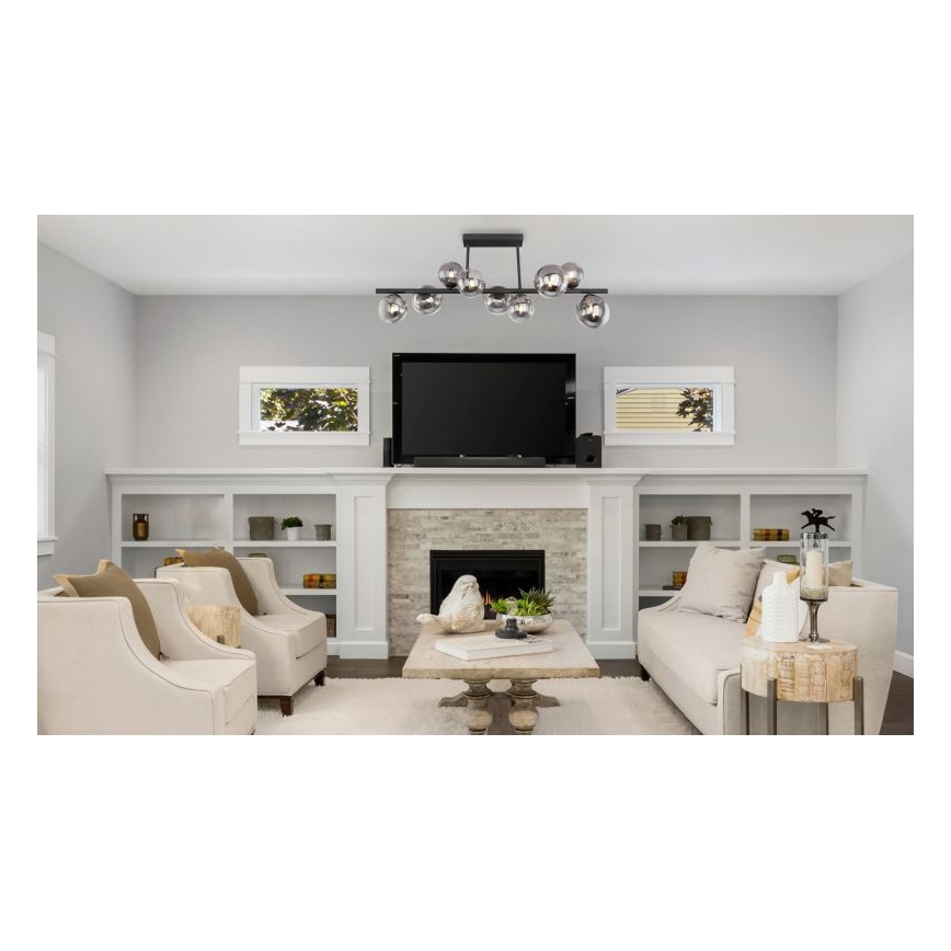 Globo - LED Lustr na tyči 9xG9/3W/230V