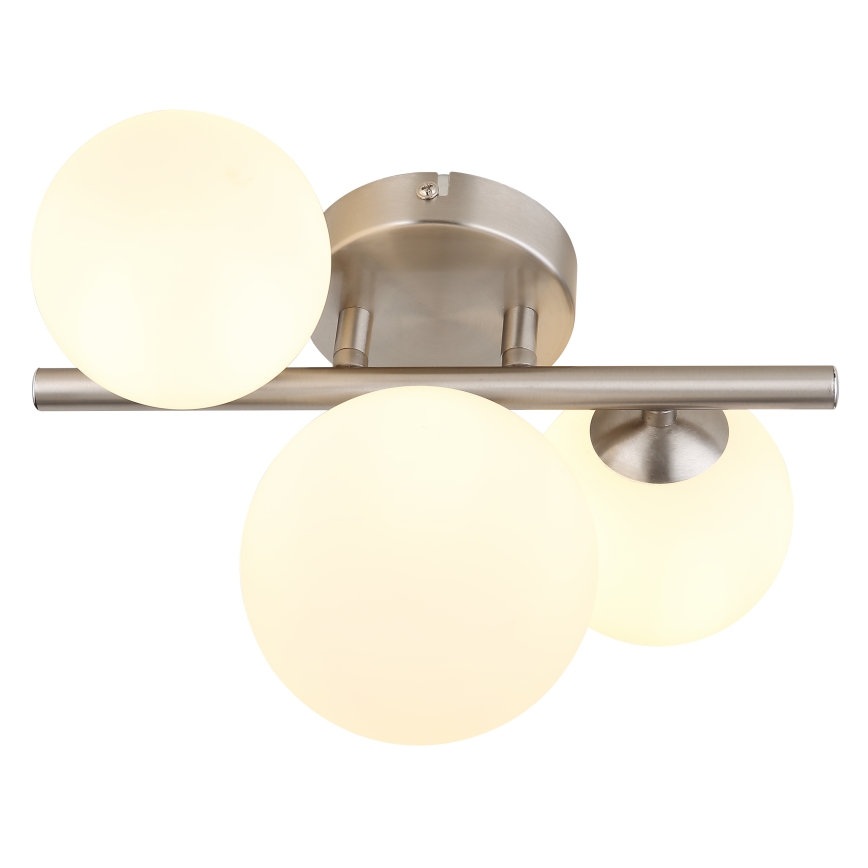 Globo - LED Přisazený lustr RIHA 3xG9/3,5W/230V matný chrom