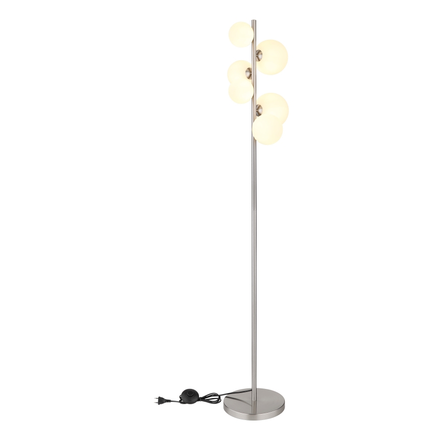 Globo - LED Lustr na lanku 6xG9/3,5W/230V bílá