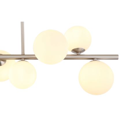 Globo - LED Lustr na tyči 9xG9/3W/230V matný chrom