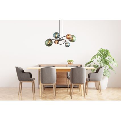 Globo - LED Lustr na lanku 6xG9/3,5W/230V