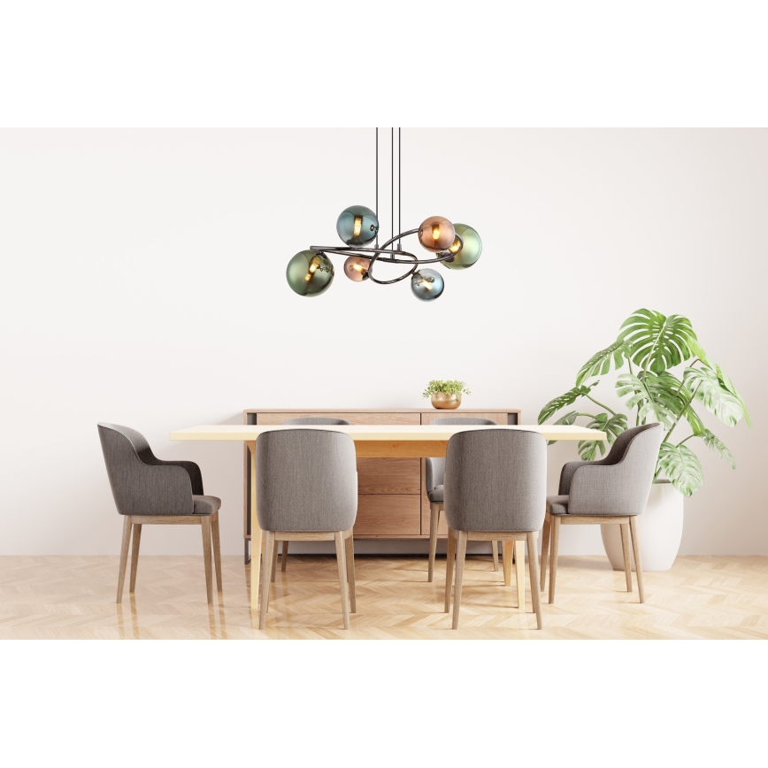 Globo - LED Lustr na lanku 6xG9/3,5W/230V