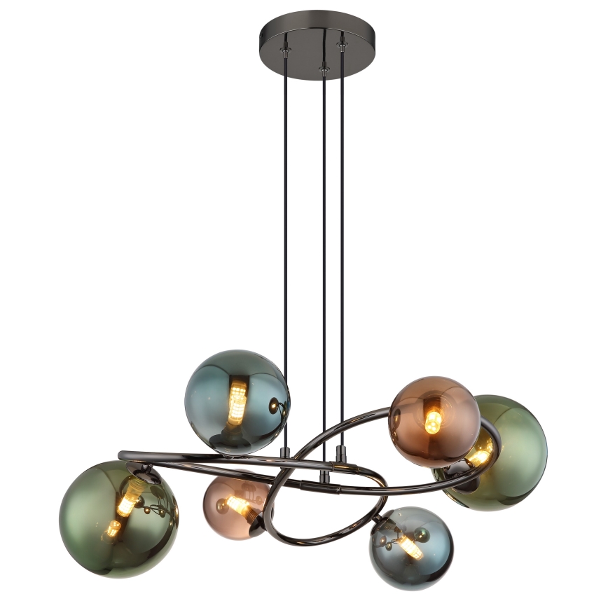 Globo - LED Lustr na lanku 6xG9/3,5W/230V
