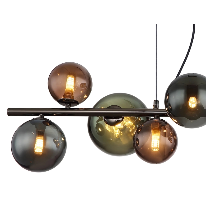 Globo - LED Lustr na lanku 9xG9/3,5W/230V