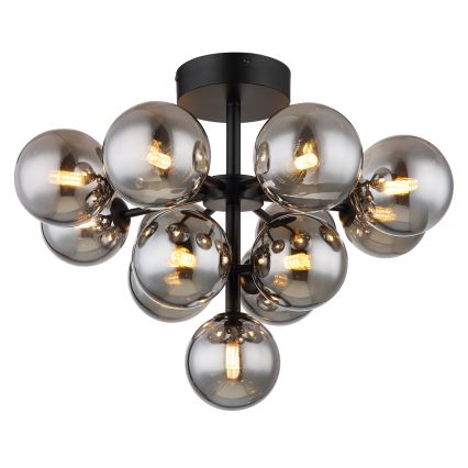 Globo - Přisazený lustr 13xG9/5W/230V pr. 56 cm černá