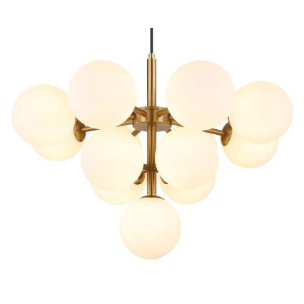 Globo - Lustr na lanku 13xG9/5W/230V pr. 56 cm zlatá
