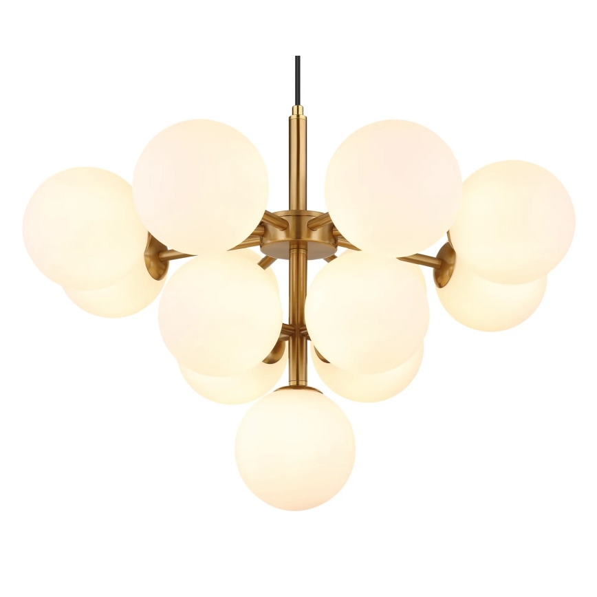 Globo - Lustr na lanku 13xG9/5W/230V pr. 56 cm zlatá