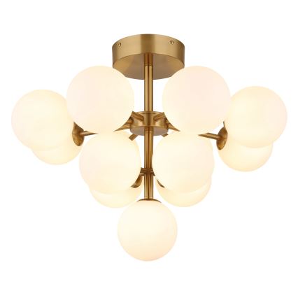 Globo - Přisazený lustr 13xG9/5W/230V pr. 56 cm zlatá