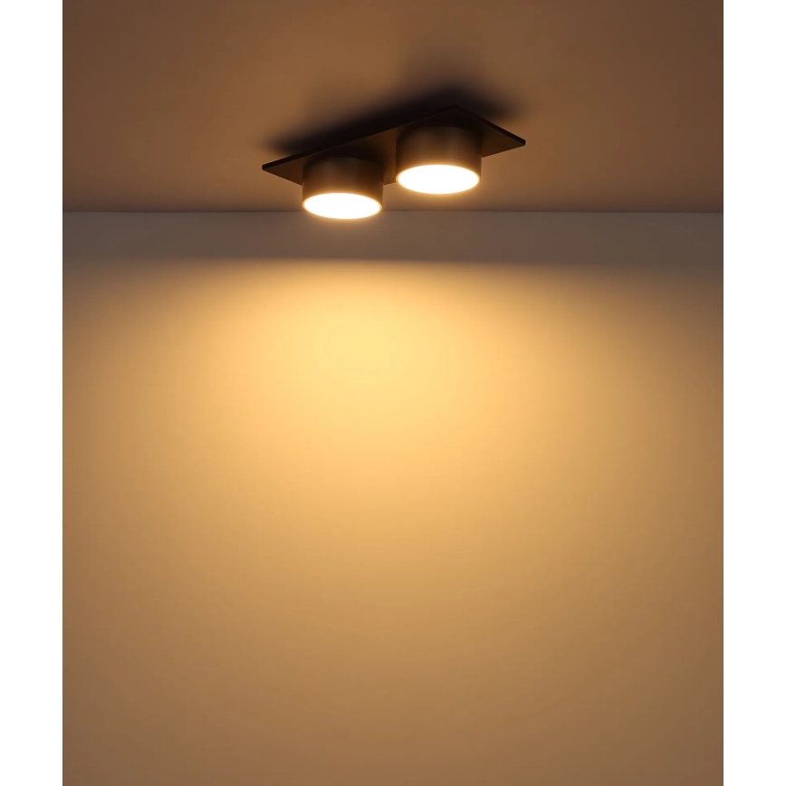 Globo - LED Stropní svítidlo LED/24W/230V 3000K 46x20 cm béžová