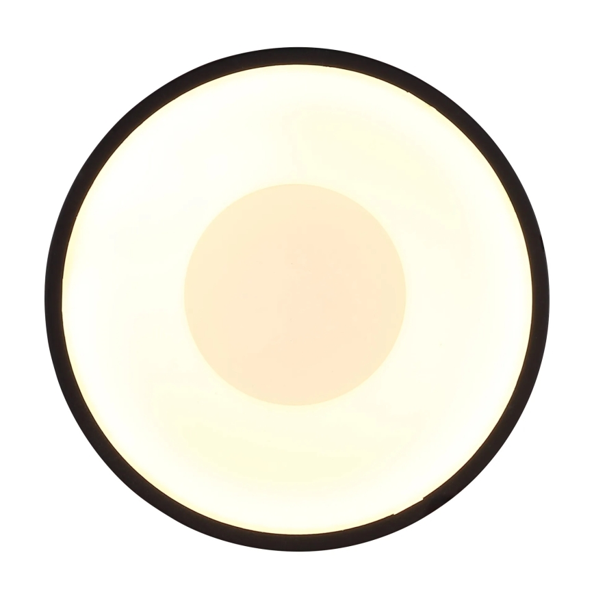 Globo - LED Stropní svítidlo LED/12W/230V 3000K pr. 15 cm černá
