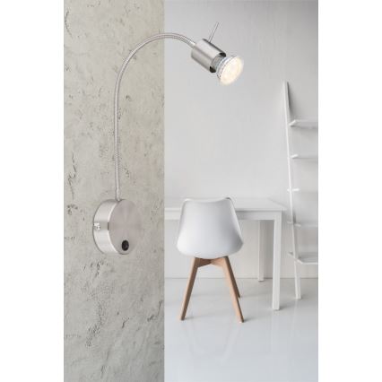 Globo - Flexibilní lampička 1xGU10/35W/230V