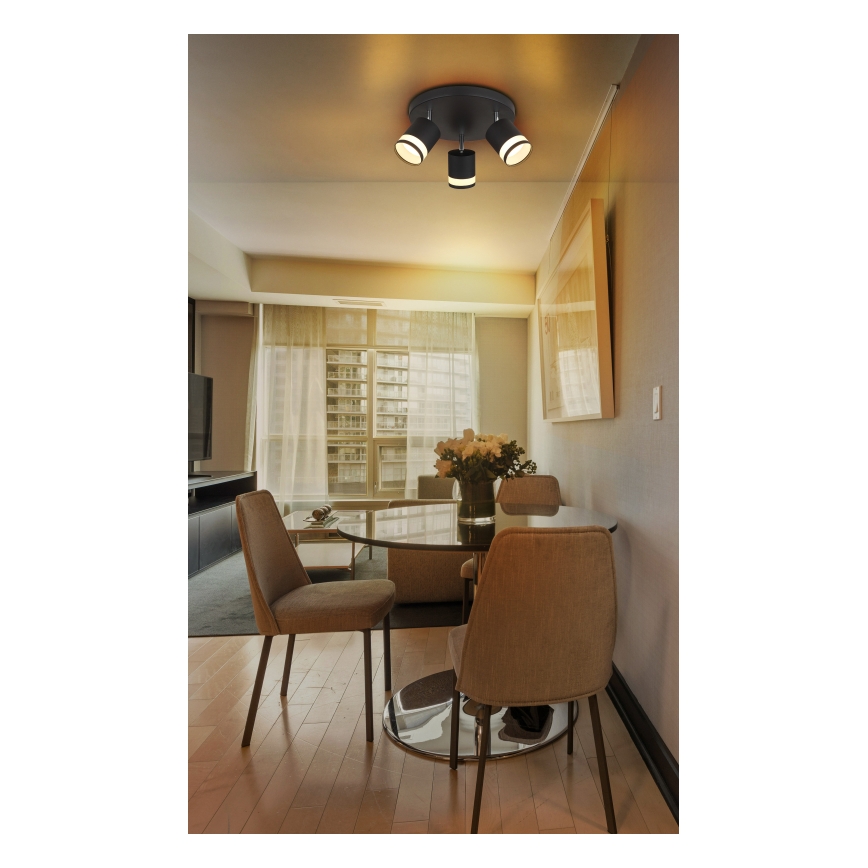 Globo - LED Bodové svítidlo 3xGX53/7W/230V 3000K