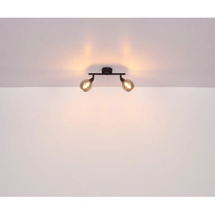 Globo - Bodové svítidlo 2xE14/40W/230V černá