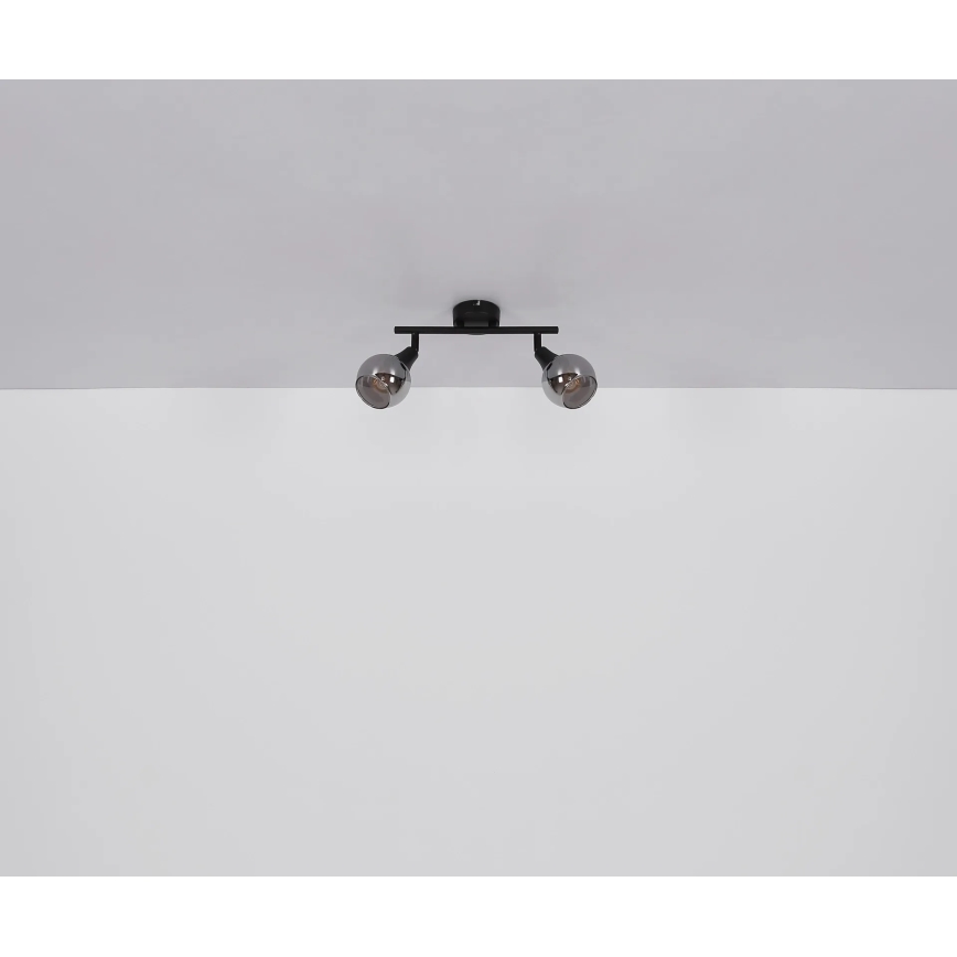 Globo - Bodové svítidlo 2xE14/40W/230V černá