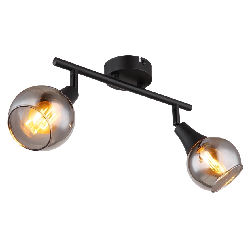 Globo - Bodové svítidlo 2xE14/40W/230V černá