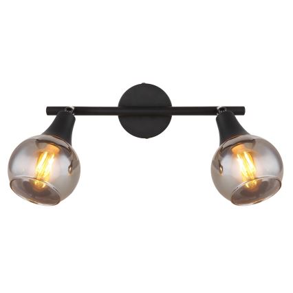 Globo - Bodové svítidlo 2xE14/40W/230V černá