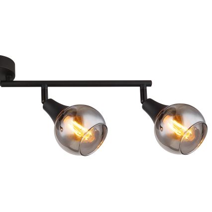 Globo - Bodové svítidlo 4xE14/40W/230V černá