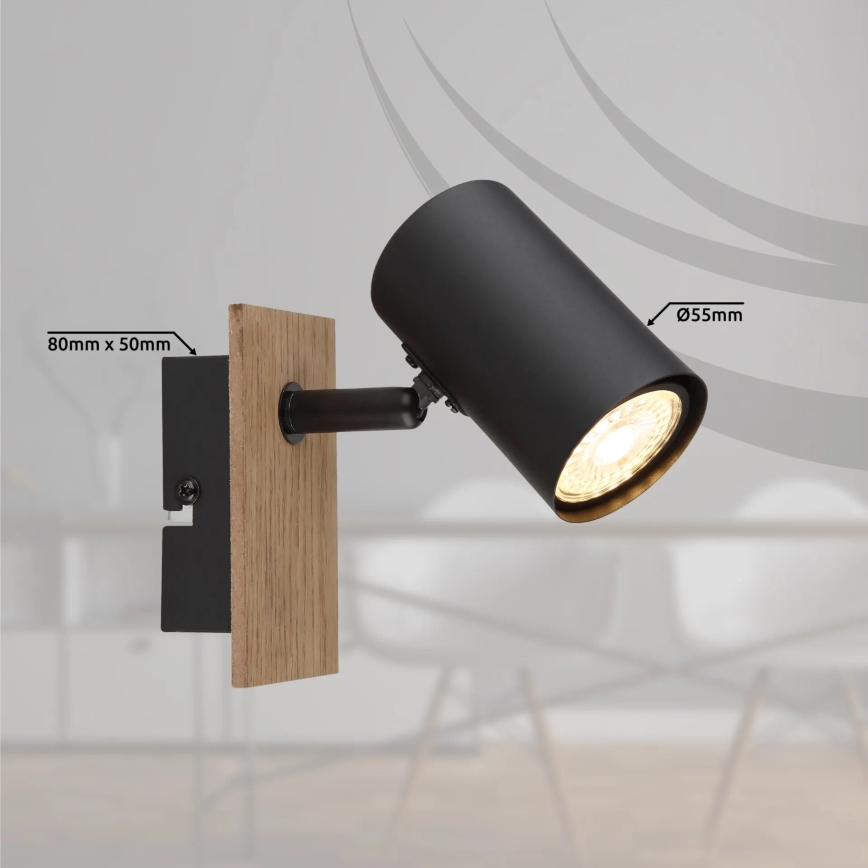 Globo - Nástěnné bodové svítidlo 1xGU10/35W/230V