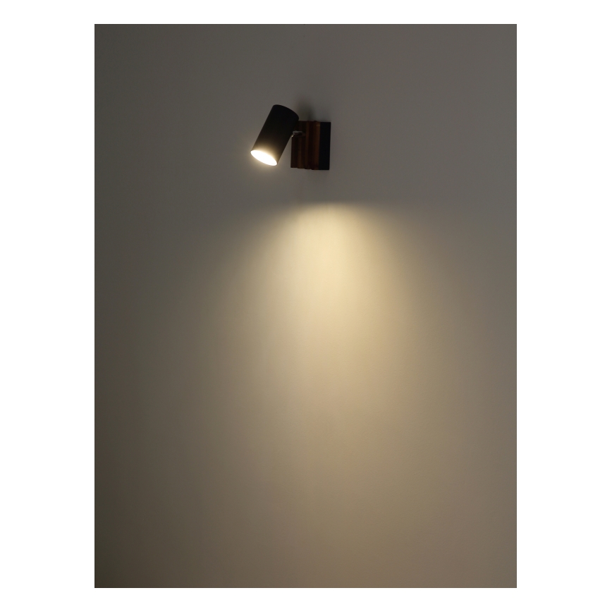 Globo - Nástěnné bodové svítidlo 1xGU10/25W/230V černá