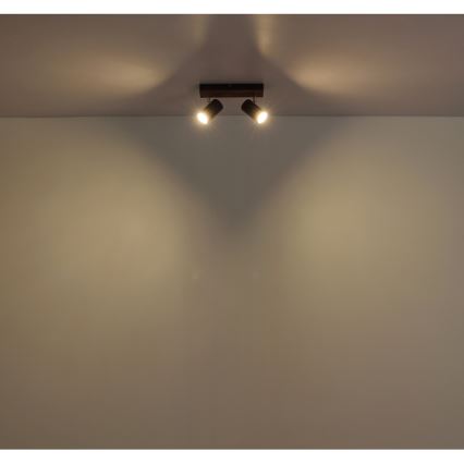 Globo - Bodové svítidlo 2xGU10/25W/230V černá