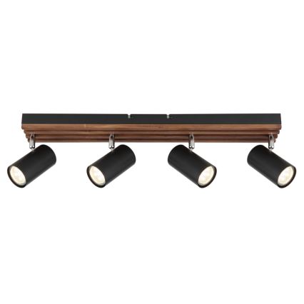Globo - Bodové svítidlo 4xGU10/25W/230V černá