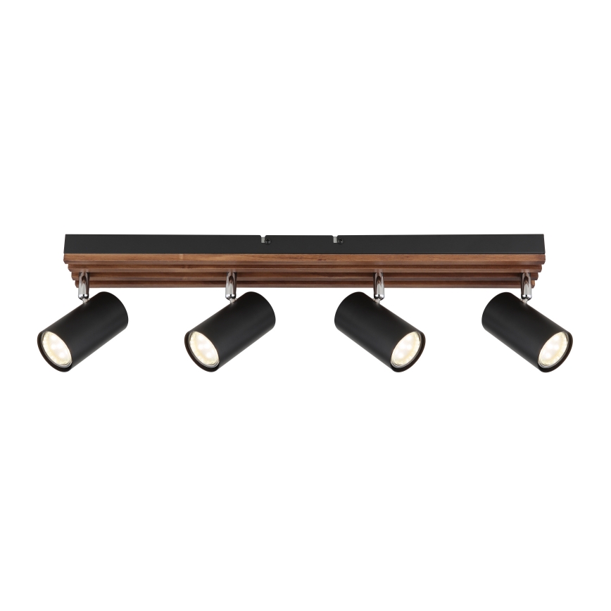 Globo - Bodové svítidlo 4xGU10/25W/230V černá