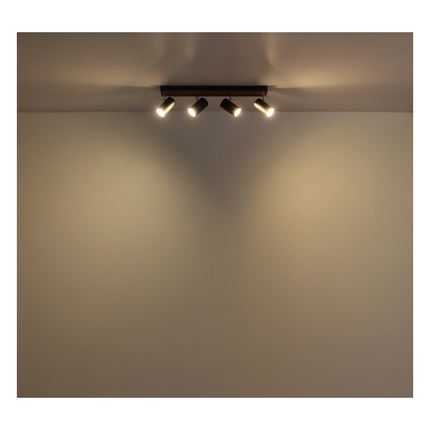 Globo - Bodové svítidlo 4xGU10/25W/230V černá