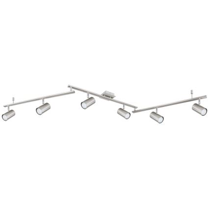 Globo - Bodové svítidlo 6xGU10/35W/230V matný chrom
