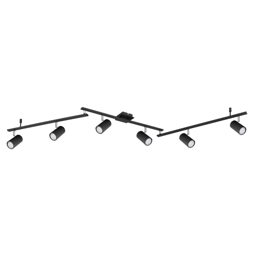 Globo - Bodové svítidlo 6xGU10/35W/230V černá