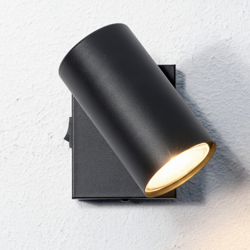 Globo - Nástěnné bodové svítidlo 1xGU10/25W/230V černá