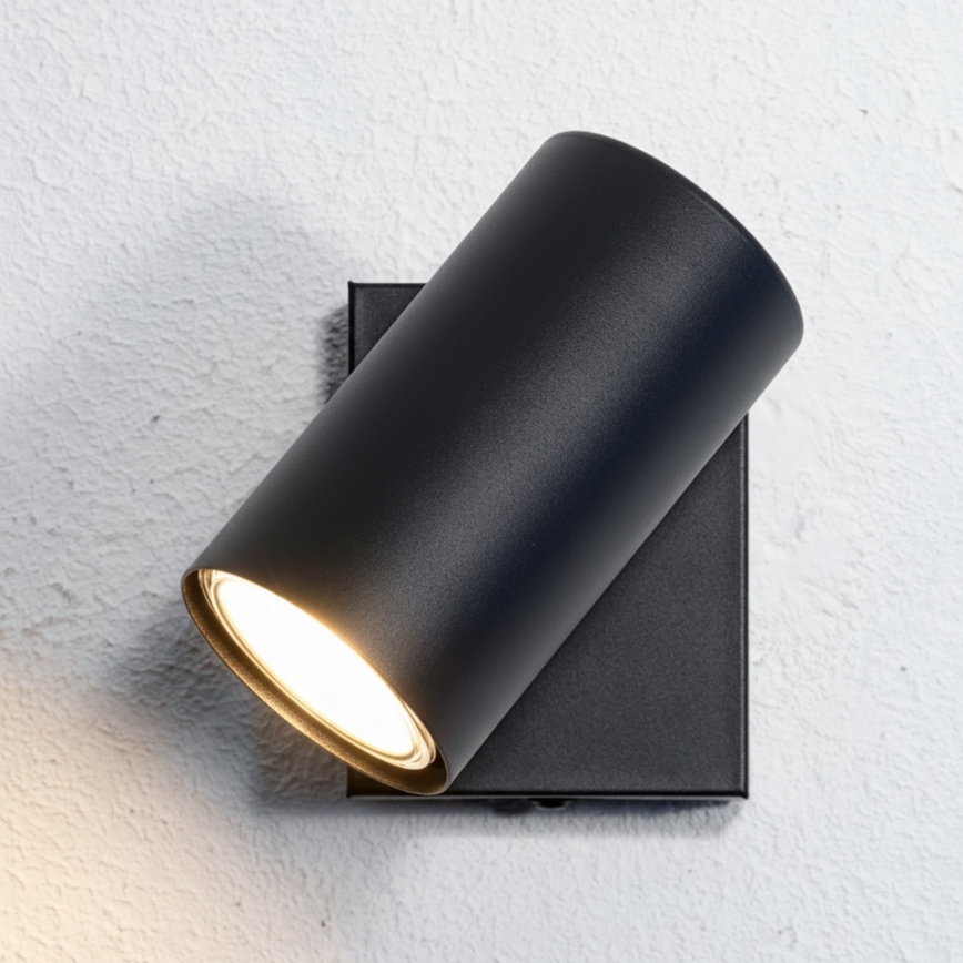 Globo - Nástěnné bodové svítidlo 1xGU10/25W/230V černá