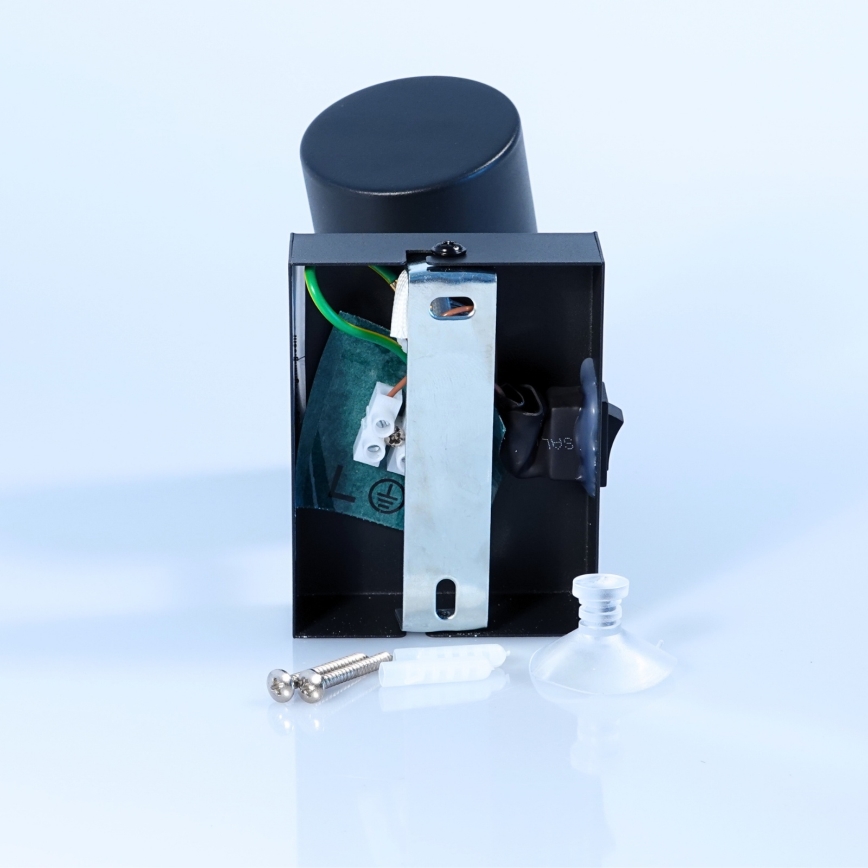 Globo - Nástěnné bodové svítidlo 1xGU10/25W/230V černá