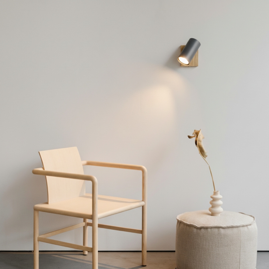 Globo - Nástěnné bodové svítidlo 1xGU10/25W/230V šedá/hnědá