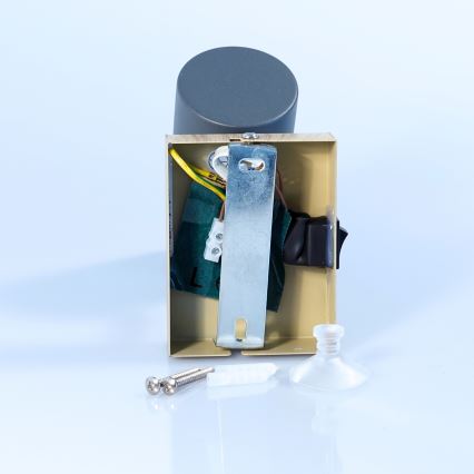 Globo - Nástěnné bodové svítidlo 1xGU10/25W/230V šedá/hnědá