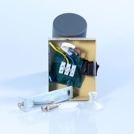 Globo - Nástěnné bodové svítidlo 1xGU10/25W/230V šedá/hnědá