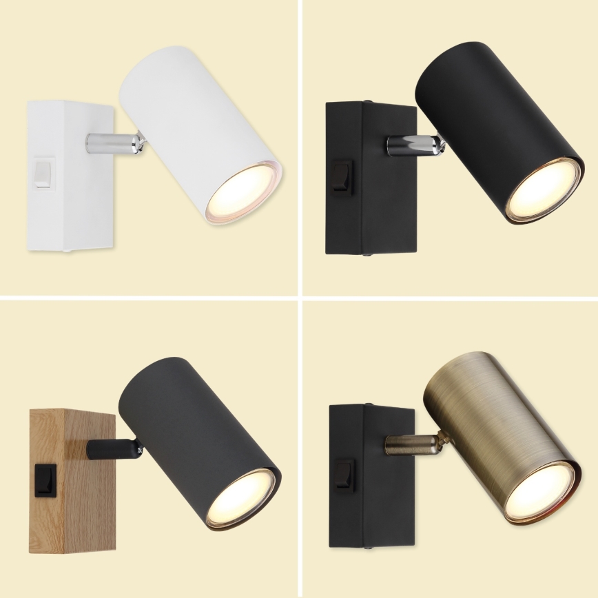 Globo - Nástěnné bodové svítidlo 1xGU10/25W/230V zlatá