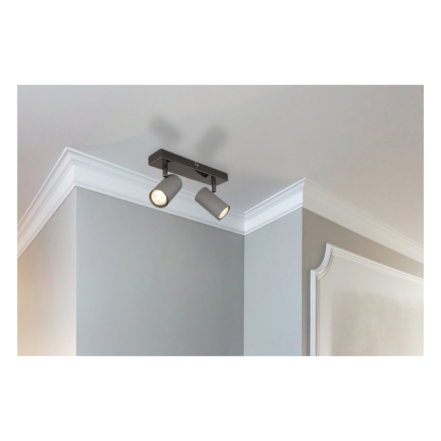 Globo - Bodové svítidlo 2xGU10/25W/230V