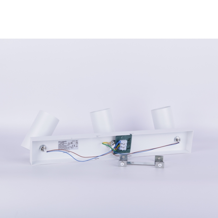 Globo - Bodové svítidlo 3xGU10/35W/230V bílá