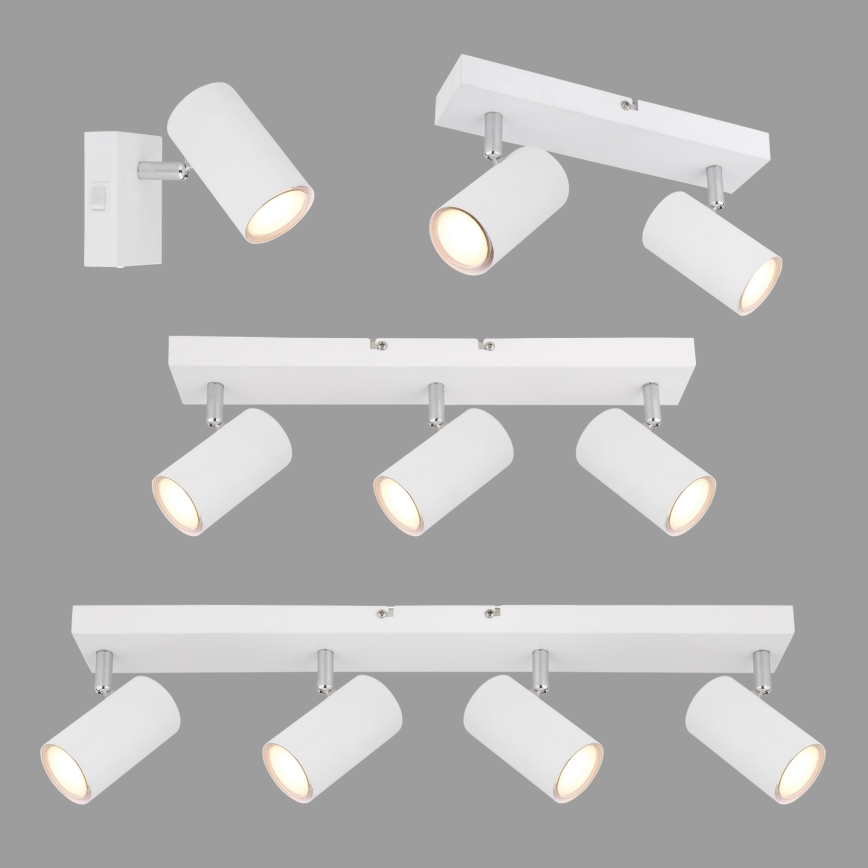 Globo - Bodové svítidlo 3xGU10/35W/230V bílá