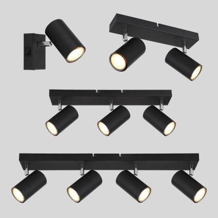 Globo - Bodové svítidlo 4xGU10/35W/230V černá