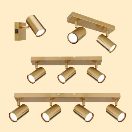 Globo - Bodové svítidlo 4xGU10/35W/230V zlatá