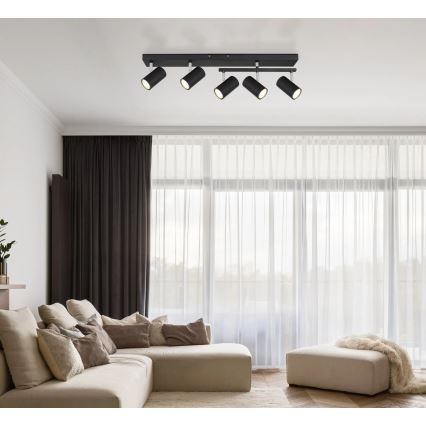 Globo - Bodové svítidlo 5xGU10/35W/230V černá