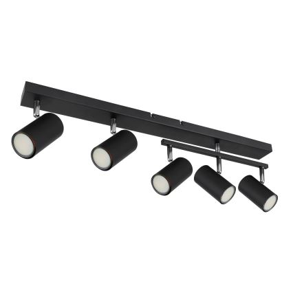 Globo - Bodové svítidlo 5xGU10/35W/230V černá